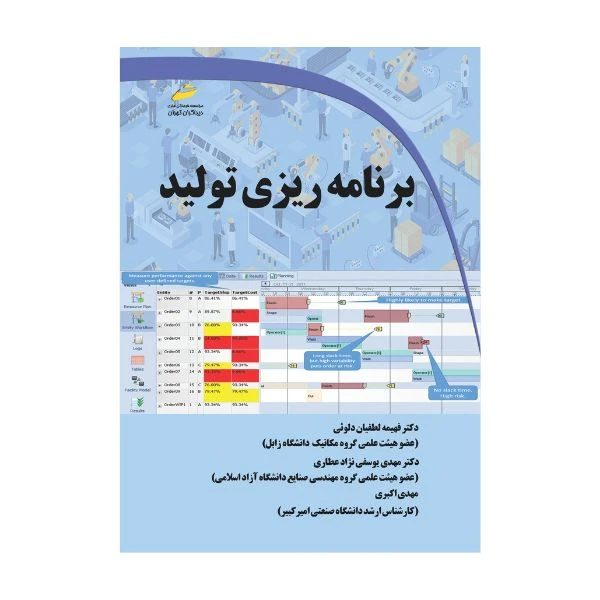 کتاب برنامه ریزی تولید اثر جمعی از نویسندگان انتشارات دیباگران تهران