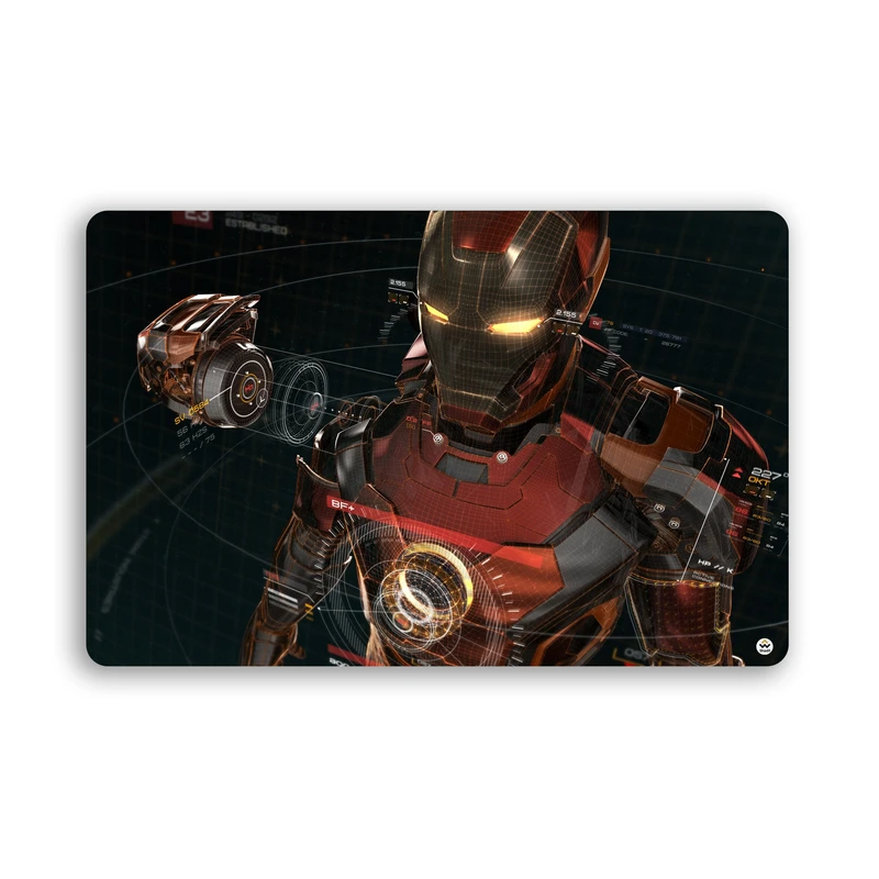 ماوس پد مخصوص بازی شادیت مدل iron man کد555 سایز 37*24 سانتی متر