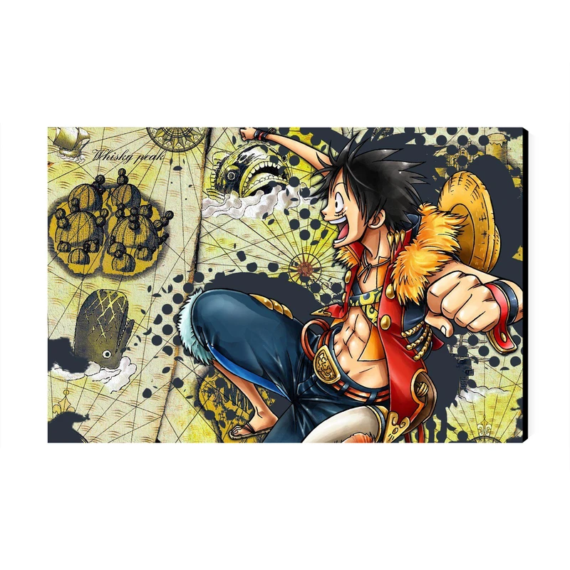 تابلو شاسی عرش مدل انیمه وان پیس One Piece کد As3841