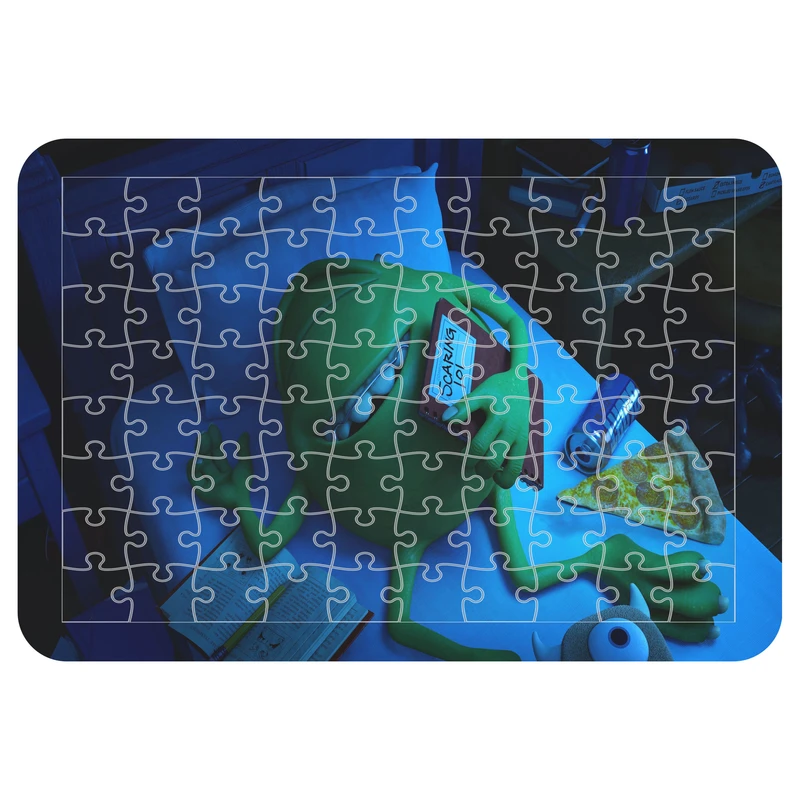 پازل 54 تکه مدل CHB1731 طرح انیمیشن کارخانه هیولا ها