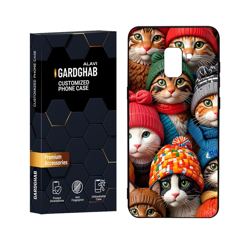 کاور گارد قاب علوی مدل Glass مناسب برای گوشی موبایل سامسونگ Galaxy A8 Plus