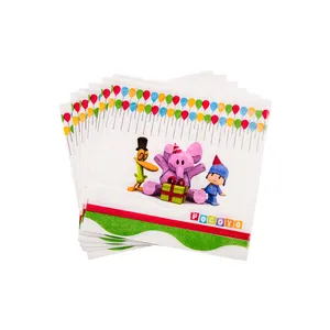 دستمال سفره مدل پوکویو کد PO20 بسته 20 عددی