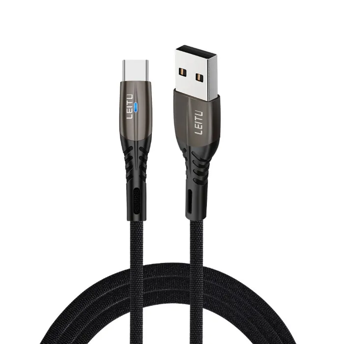 کابل تبدیل USB به USB-C لیتو مدل LD-51 طول 1 متر