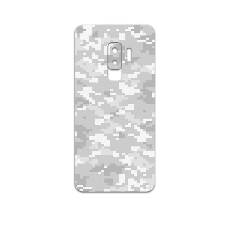 برچسب پوششی ماهوت مدل Army-Snow-Pixel مناسب برای گوشی موبایل سامسونگ Galaxy S9 Plus