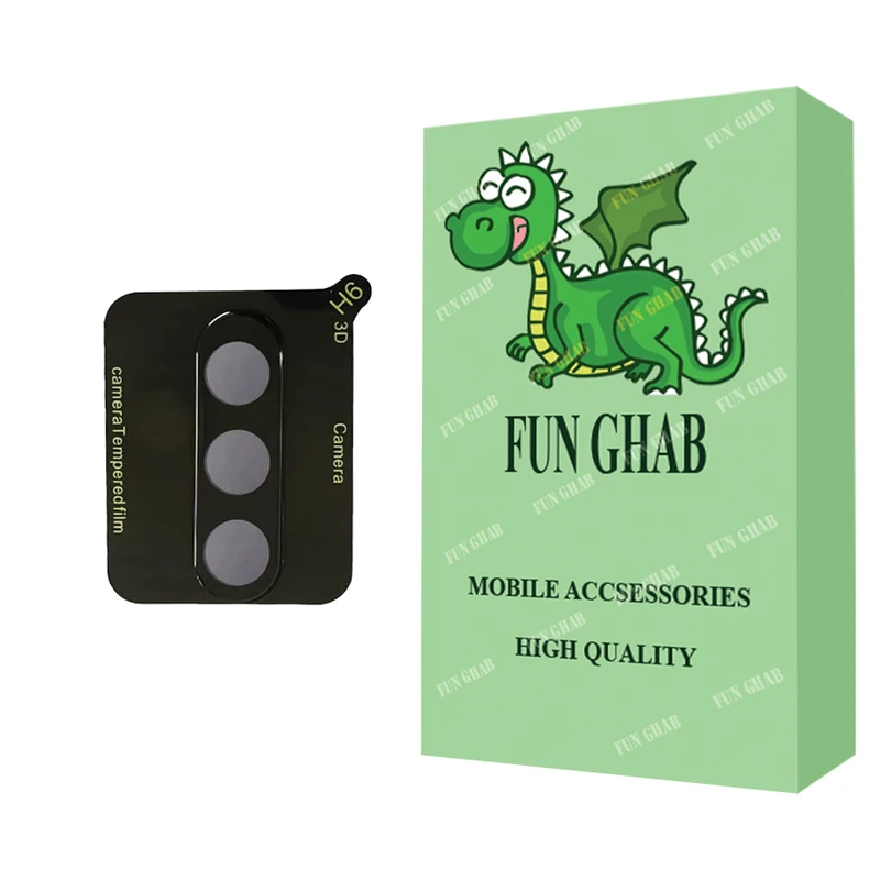 محافظ لنز دوربین فان قاب مدل 3D مناسب برای گوشی موبایل سامسونگ Galaxy A24 4G