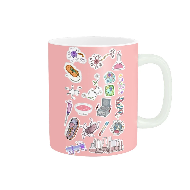 ماگ پاد آفرین مدل زیست شناسی و آزمایشگاه کد 174