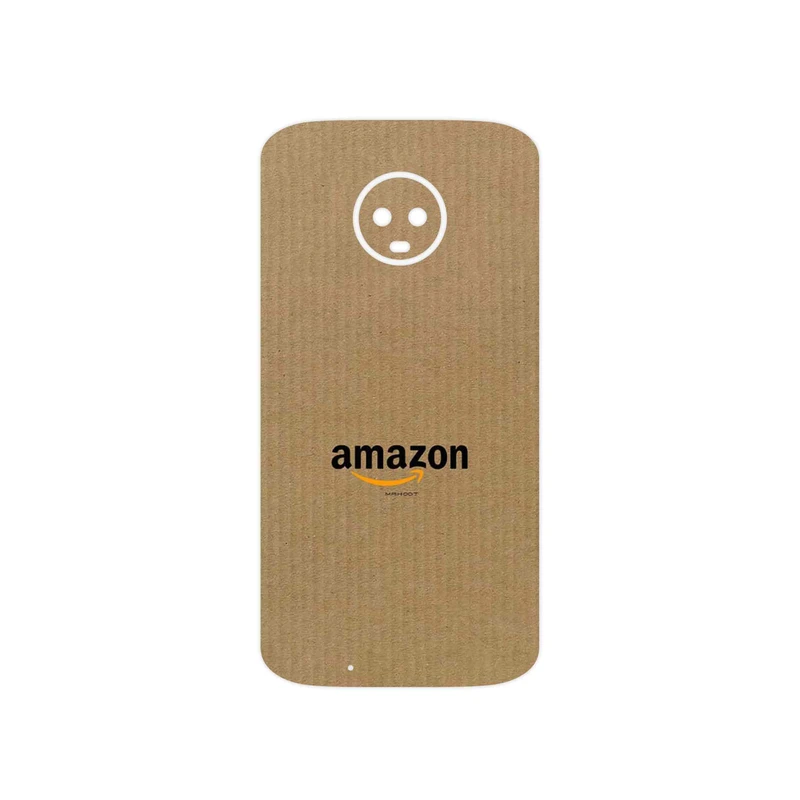 برچسب پوششی ماهوت مدل Amazon مناسب برای گوشی موبایل موتورولا Moto G6