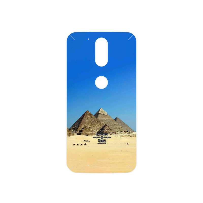 برچسب پوششی ماهوت مدل Pyramids of Egypt مناسب برای گوشی موبایل موتورولا Moto G4