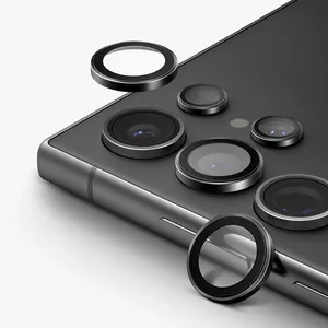 محافظ لنز دوربین گوف مدل رینگی مناسب برای گوشی موبایل سامسونگ Galaxy S22 Ultra
