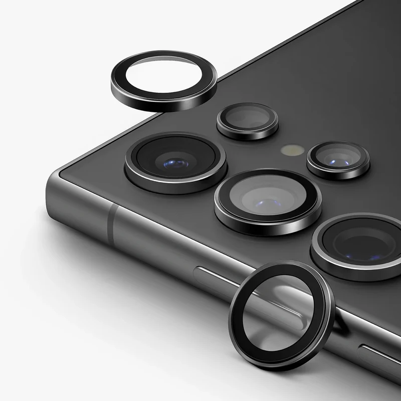 محافظ لنز دوربین گوف مدل رینگی مناسب برای گوشی موبایل سامسونگ Galaxy S22 Ultra