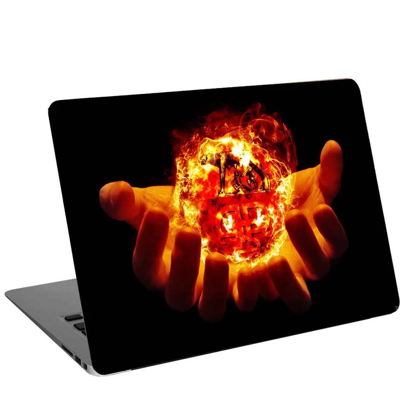 استیکر لپ تاپ طرح a s roma football club کد cl-13 مناسب برای لپ تاپ 15.6 اینچ