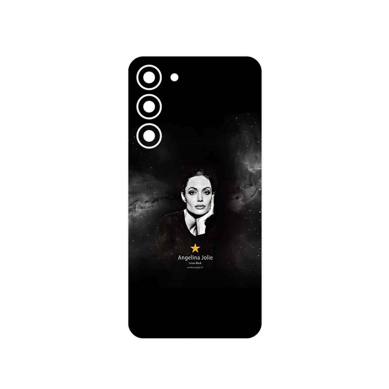 برچسب پوششی ماهوت مدل Angelina Jolie مناسب برای گوشی موبایل سامسونگ Galaxy S23 Plus