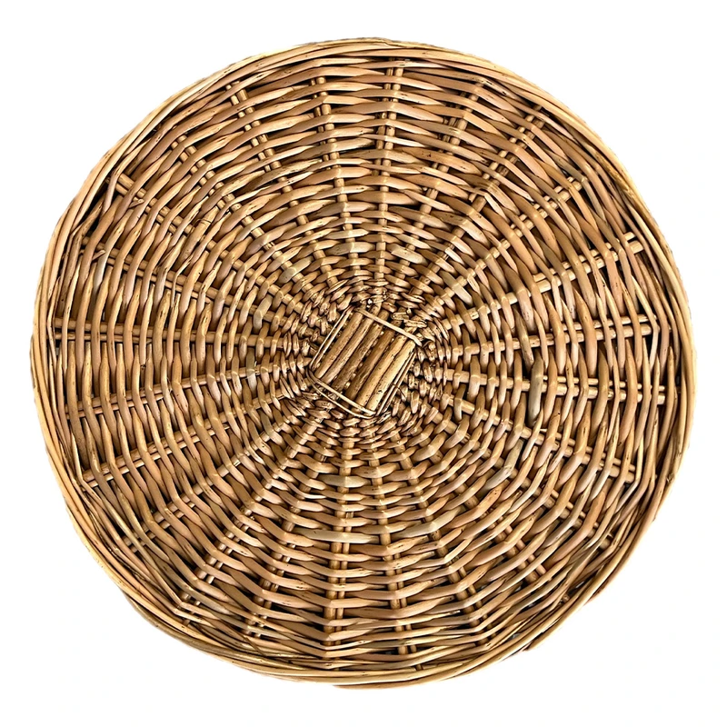 سینی حصیری مدل مروار طرح گرد کد 30