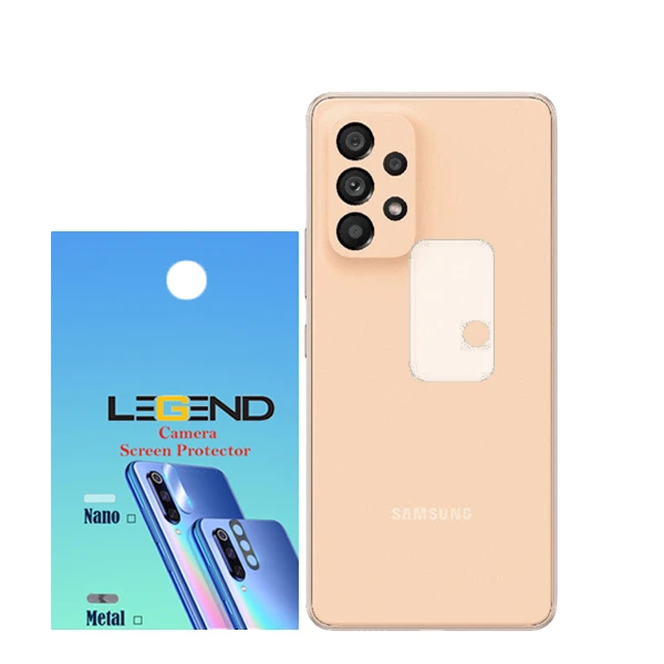 محافظ لنز دوربین نانو مدل LEGEND مناسب برای گوشی موبایل سامسونگ Galaxy A53 5G
