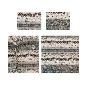 سرویس روتختی آدنو مدل Snake کد CH123 دونفره 4 تکه