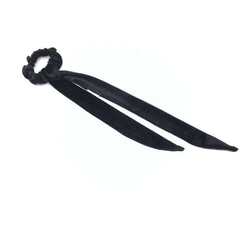 کش مو زنانه مدل مخمل دنباله دار KM1006