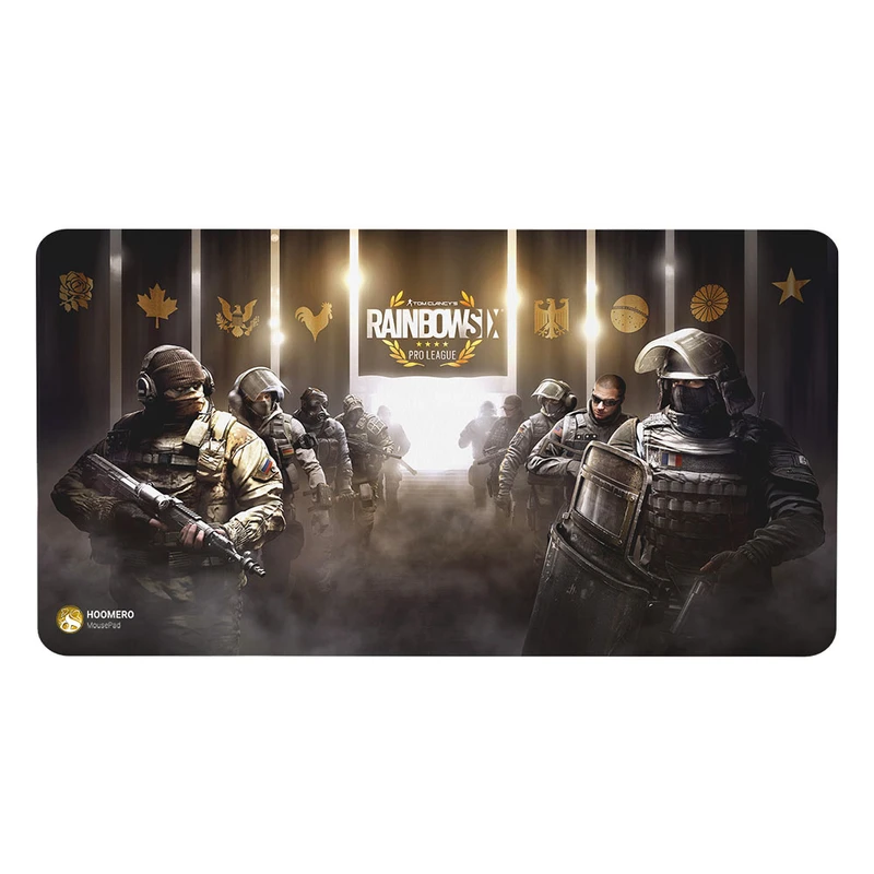 ماوس پد مخصوص بازی هومرو مدل MX394 طرح بازی Tom Clancys Rainbow Six Siege