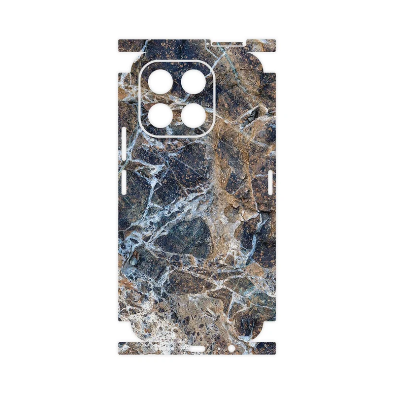 برچسب پوششی ماهوت مدل Earth_White_Marble-FullSkin مناسب برای گوشی موبایل آنر X6c