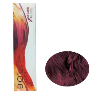 رنگ مو بیول شماره 6.7 حجم 100 میلی لیتر  رنگ بلوند زیتونی تیره