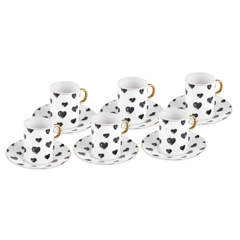 سرویس قهوه خوری 12 پارچه کاراجا مدل Perry