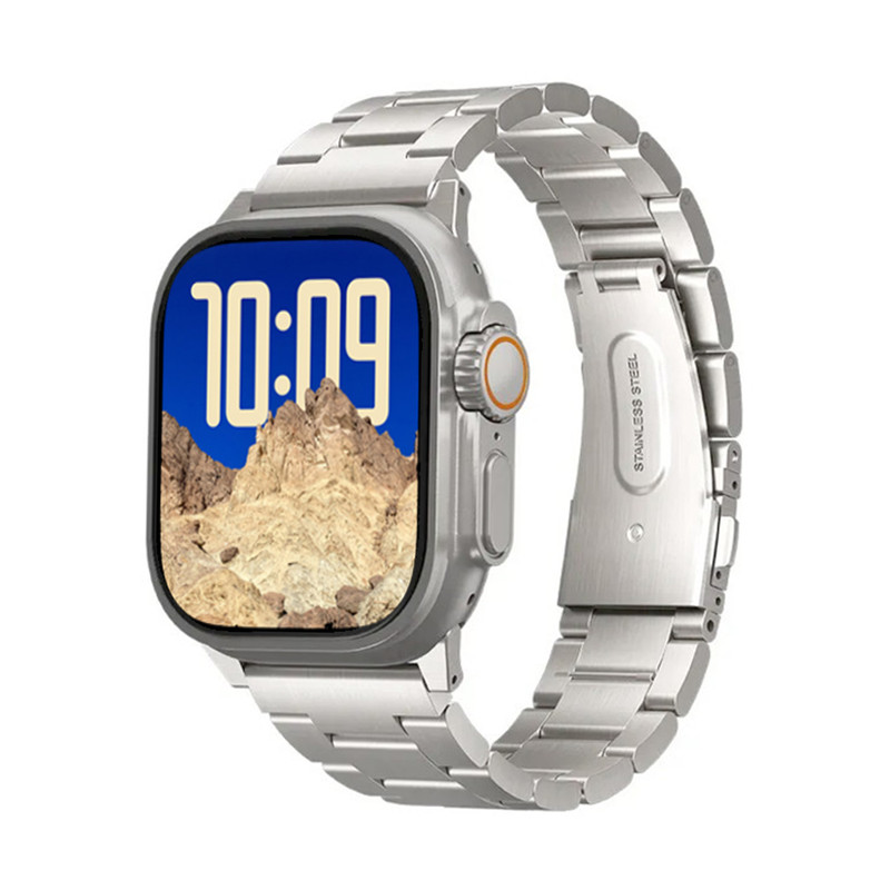 ساعت هوشمند 49 میلی متری مدل WA49 Ultra با بند فلزی