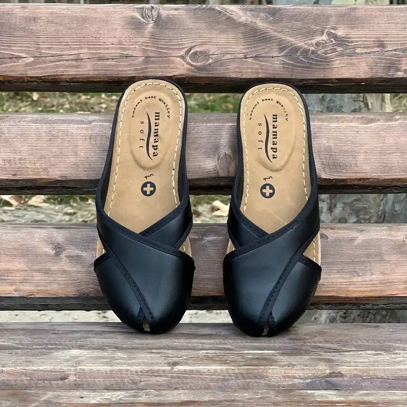 صندل طبی زنانه مدل جلوبسته کد Bk-8000001