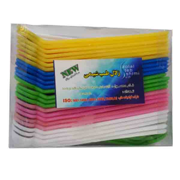 آینه یکبار مصرف دندانپزشکی زلال طب شیمی مدل 001 بسته 50 عددی