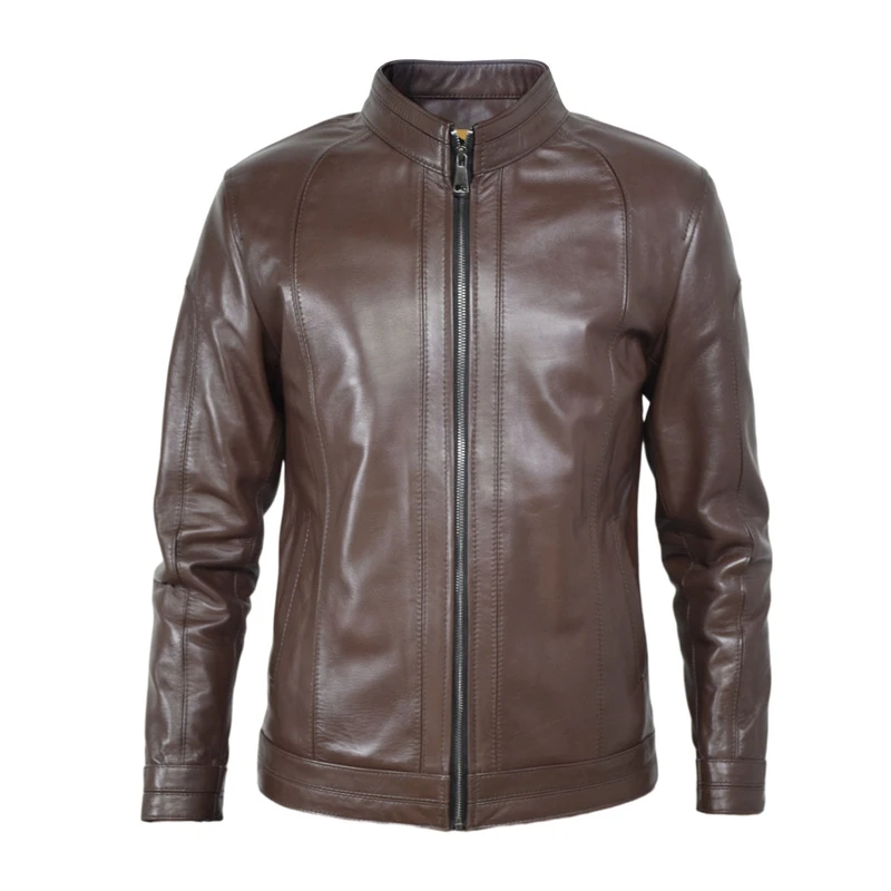 عکس شماره 59 : کت چرم مردانه چرمیران مدل شانون