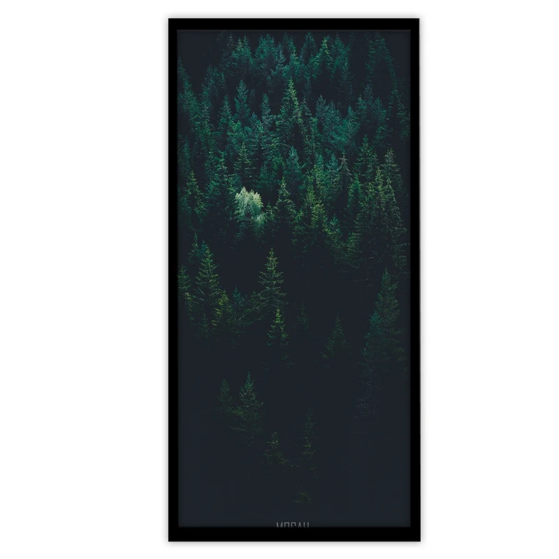 تابلو بکلیت طرح طبیعت جنگل سوزنی مدل B-S3116