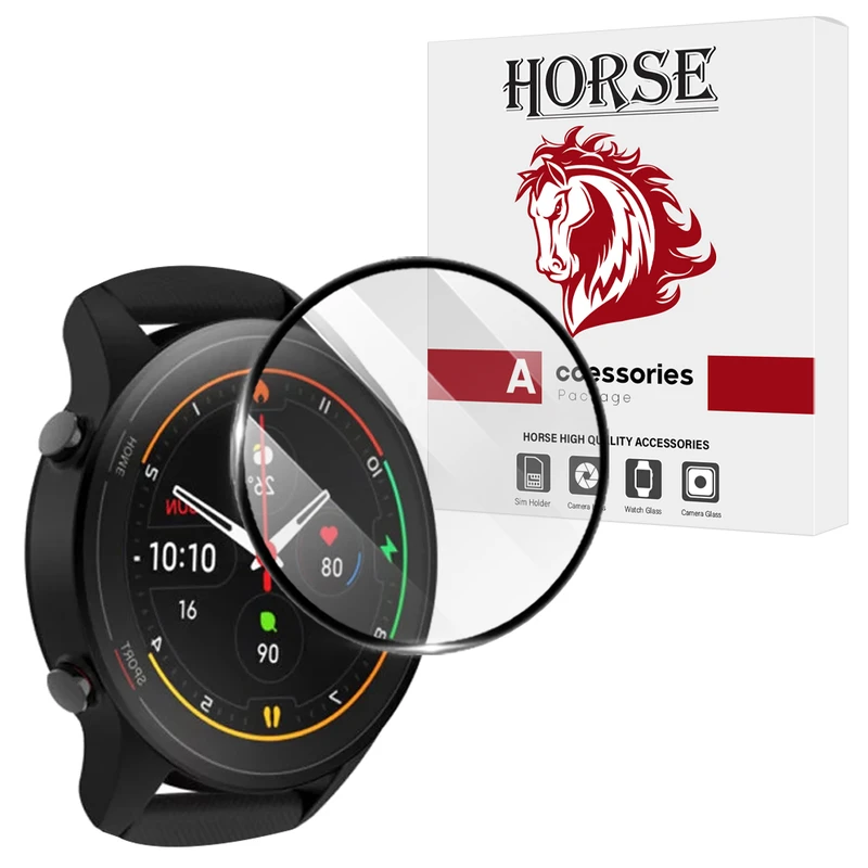 محافظ صفحه نمایش هورس مدل HWPM مناسب برای ساعت هوشمند شیائومی Mi Watch Color Sport