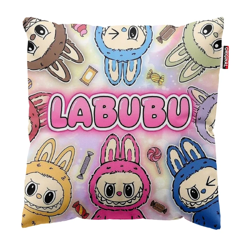 کوسن پاد آفرین طرح لبوبو کد 136سایز 30*30 سانتی متر