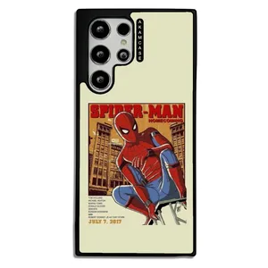 AKAM AMCWSGS22U-SPIDERMAN15 Cover For Samsung Galaxy S21 Ultra