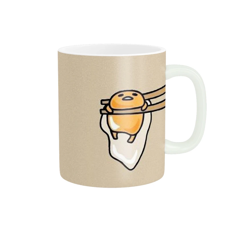 ماگ پاد آفرین مدل فانتزی و کیوت خوردنی‌ تخم مرغ و نیمرو بامزه کد 139