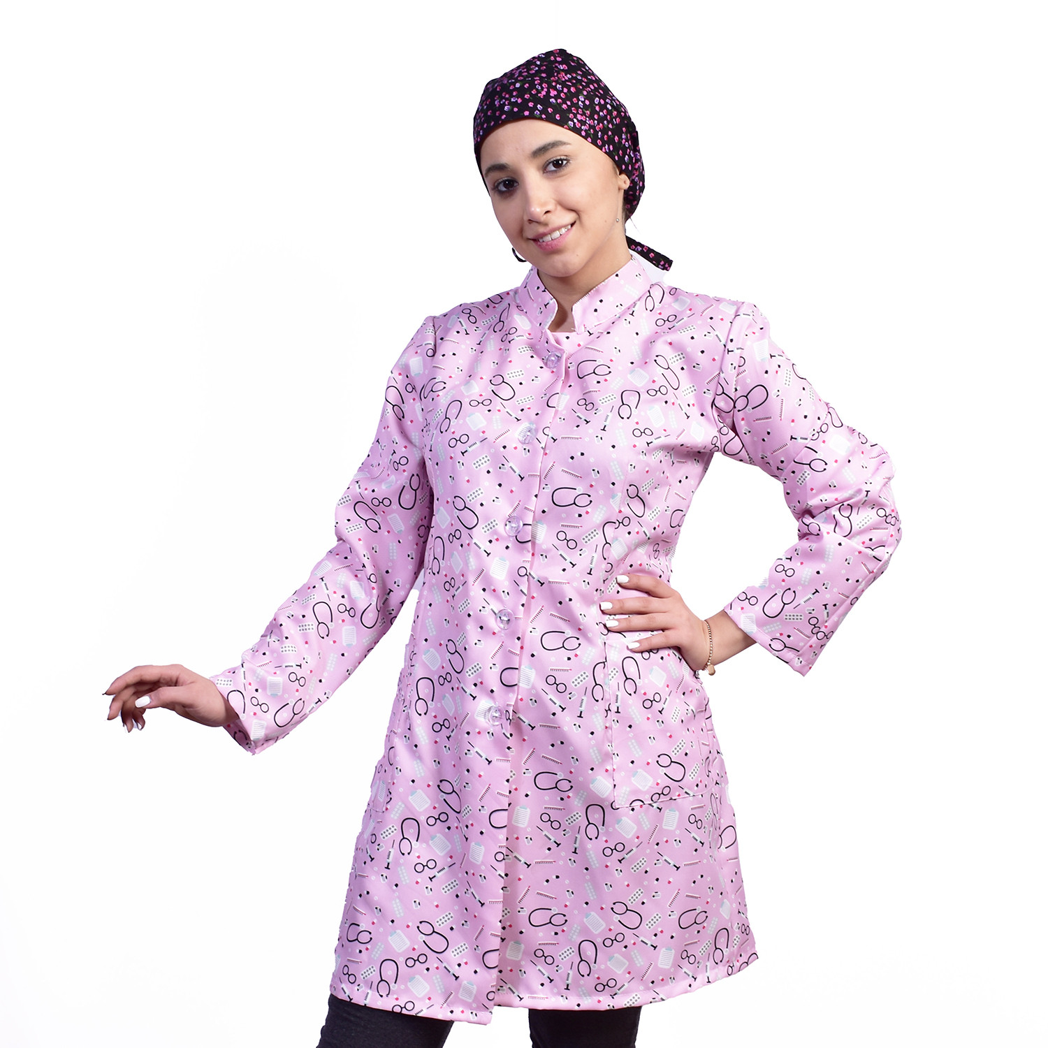 روپوش پزشکی زنانه تادو مدل RO1918