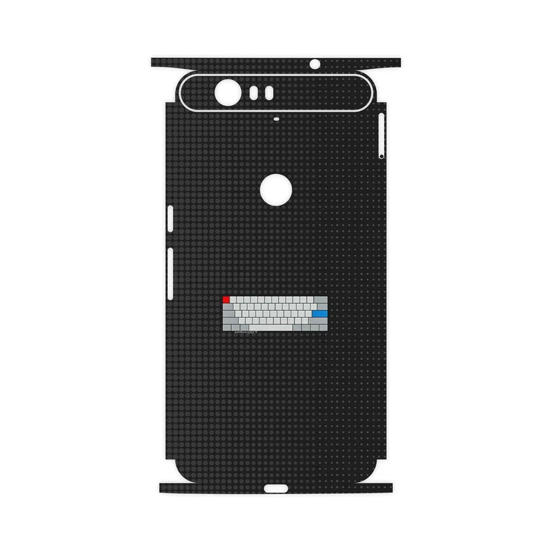 برچسب پوششی ماهوت مدل Minimal Keyboard Icon-FullSkin مناسب برای گوشی موبایل گوگل Nexus 6P