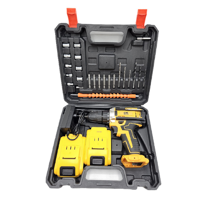 دریل پیچ گوشتی اوکی مدل POWER_TOOLS کد 2 مجموعه 24 عددی