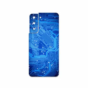 MAHOOT Blue-Printed-Circuit-Board Cover Sticker for Samsung Galaxy S21 FE 5G