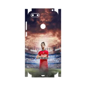 MAHOOT Cristiano Ronaldo 2-FullSkin Cover Sticker for Motorola Moto E6 Play