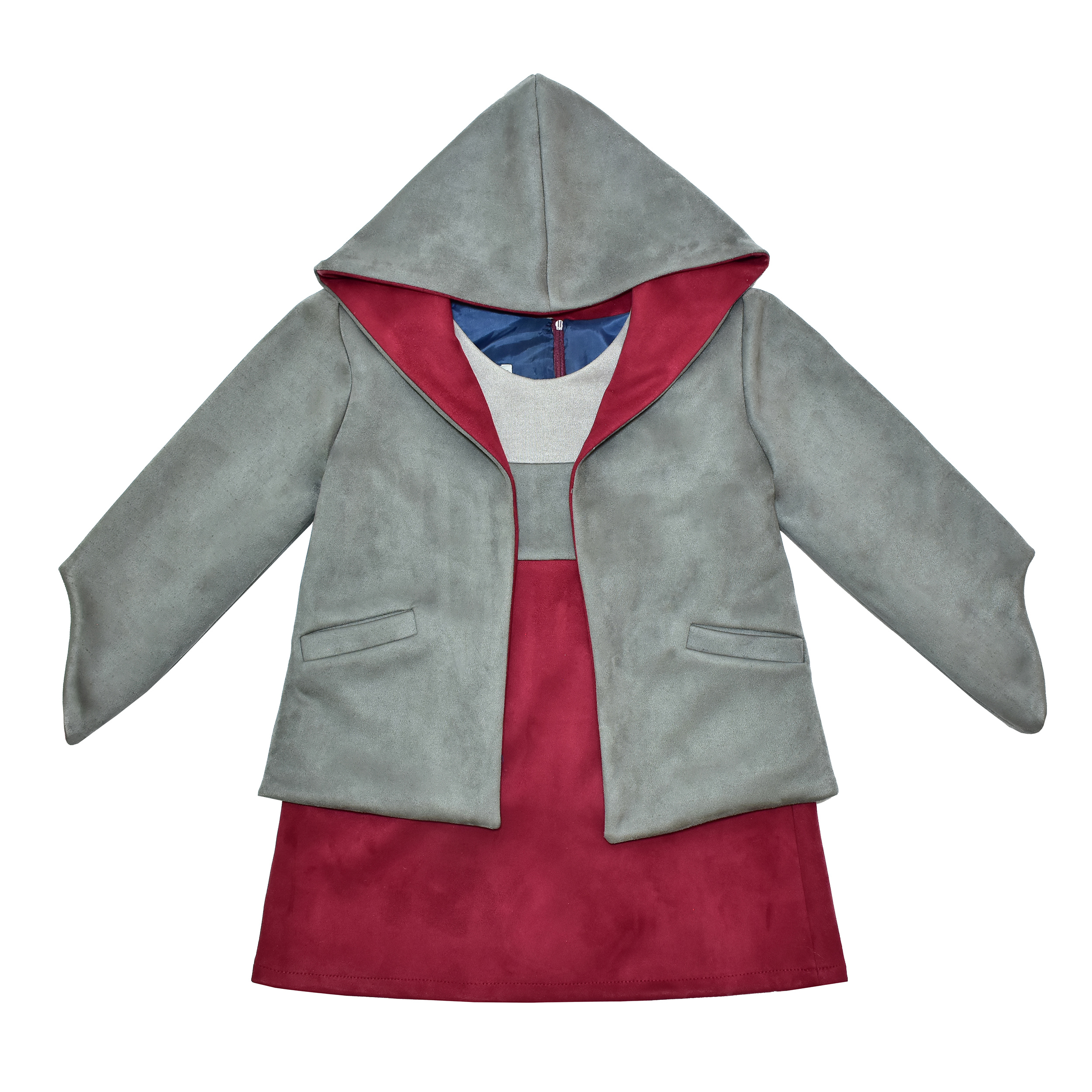 ست کت و سارافون دخترانه ماي کيد مدل لوسي