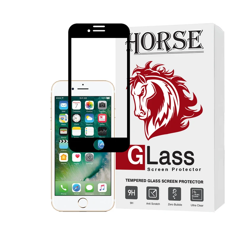 محافظ صفحه نمایش هورس مدل CRMSNWHO مناسب برای گوشی موبایل اپل iPhone 8 / iPhone 7 / iPhone SE 2020 / iPhone SE 2022