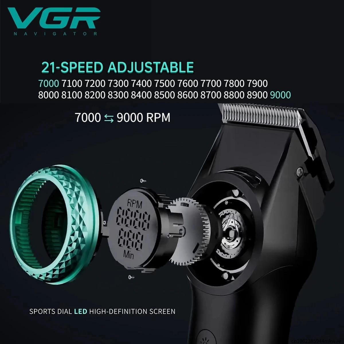 ماشین اصلاح موی سر وی جی ار مدل V-001 -  - 3