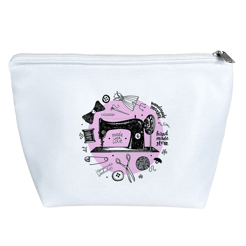 کیف لوازم آرایش دخترانه خندالو مدل خیاطی کد 1908