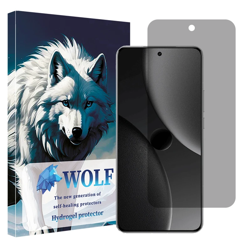 محافظ صفحه نمایش حریم شخصی ولف مدل Tough مناسب برای گوشی موبایل شیائومی 15 Ultra