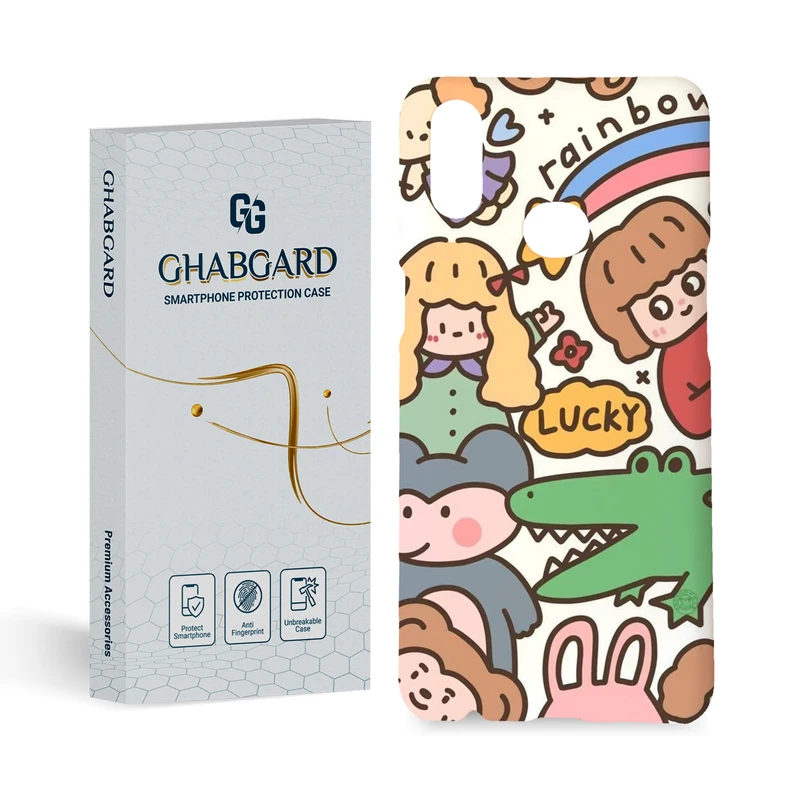 کاور قاب گارد مدل دخترانه مناسب برای گوشی موبایل سامسونگ Galaxy A10s