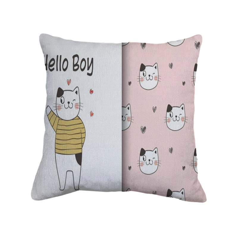 کاور کوسن کودک طرح گربه کد 8008