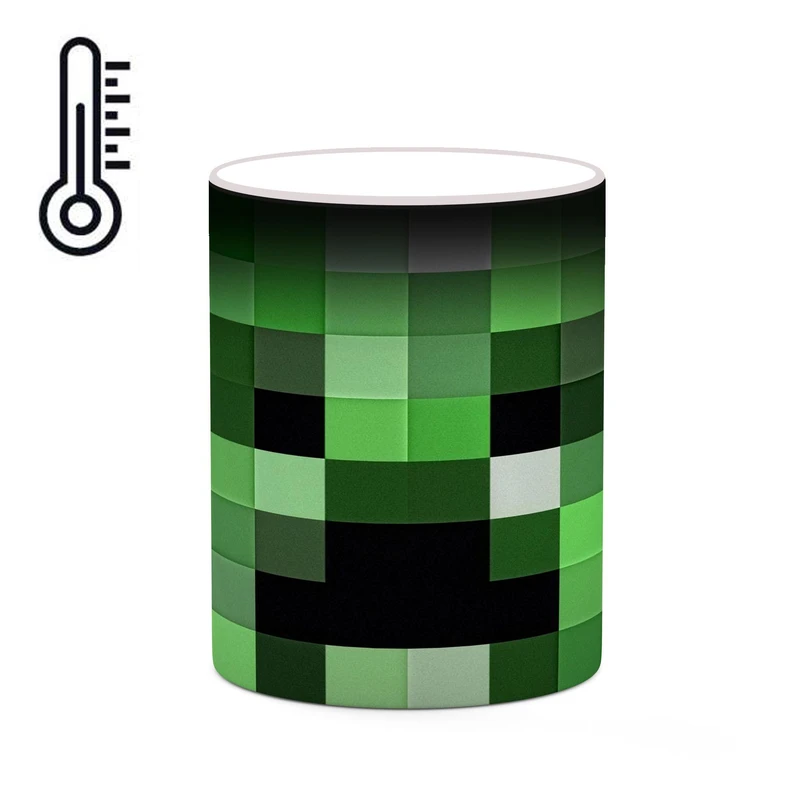 ماگ حرارتی کاکتی طرح ماینکرافت minecraft مدل mgh41037