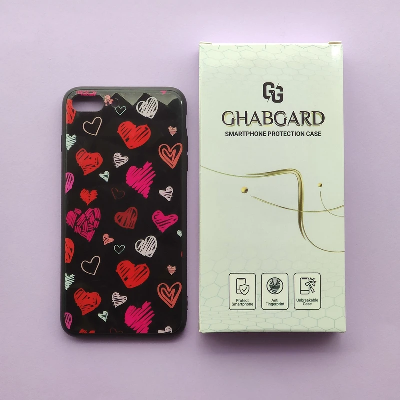 کاور قاب گارد مدل فانتزی قلبی مناسب برای گوشی موبایل اپل iPhone 7 plus / 8 plus