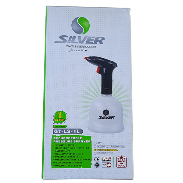 سمپاش شارژی سیلور مدل AR-GT-LS-0M1L حجم 1 لیتر