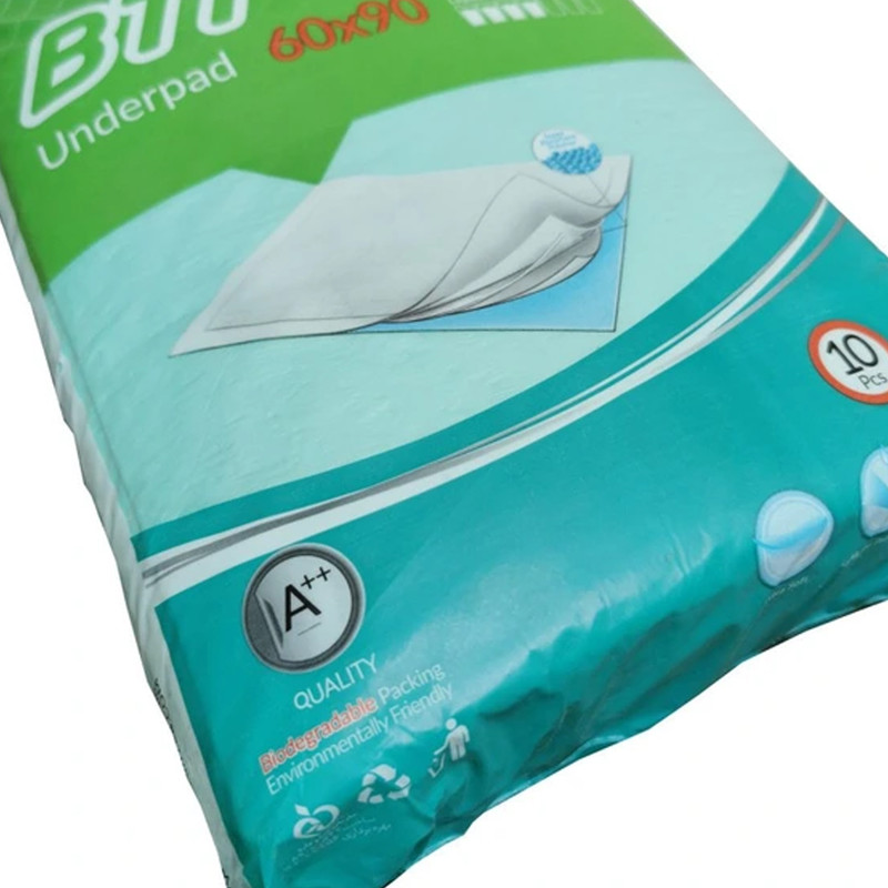 پد زیرانداز بیمار بی تی آی مدل 6090 بسته 10 عددی