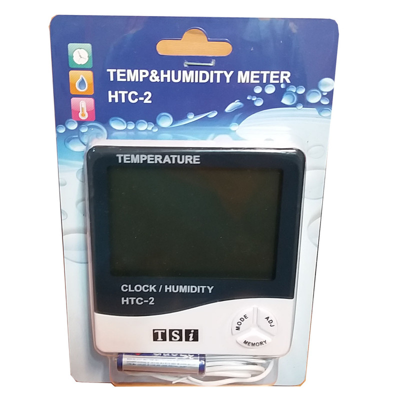 دماسنج و رطوبت سنج تی اس آی مدل HTC-2